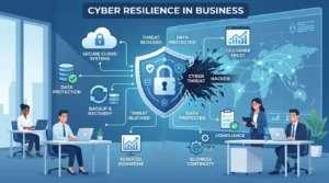 Cyber resilience in business protecting data and ensuring continuity during cyber threats